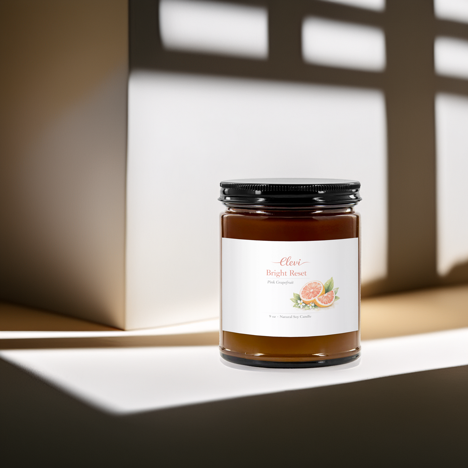 Wellness candle for meditation and self-care