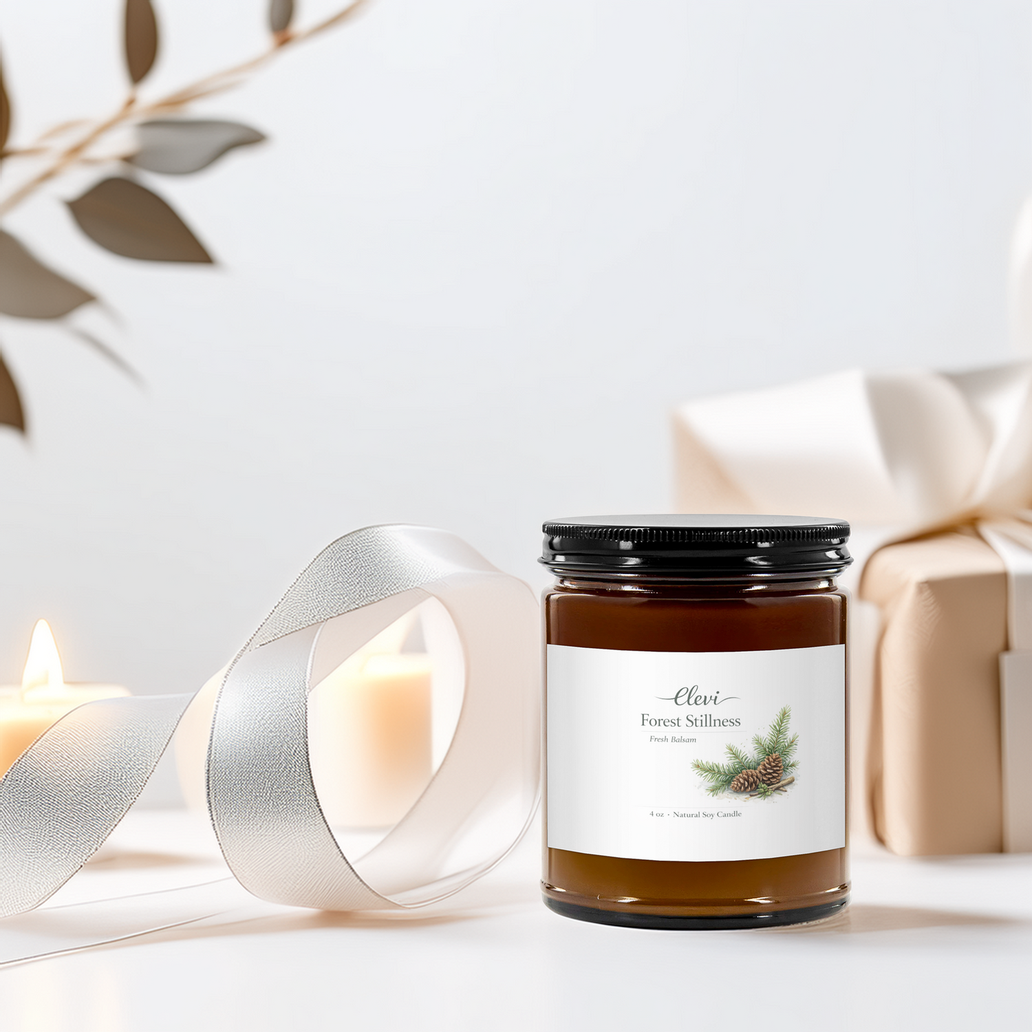Aromatherapy candle gift for relaxation and self-care