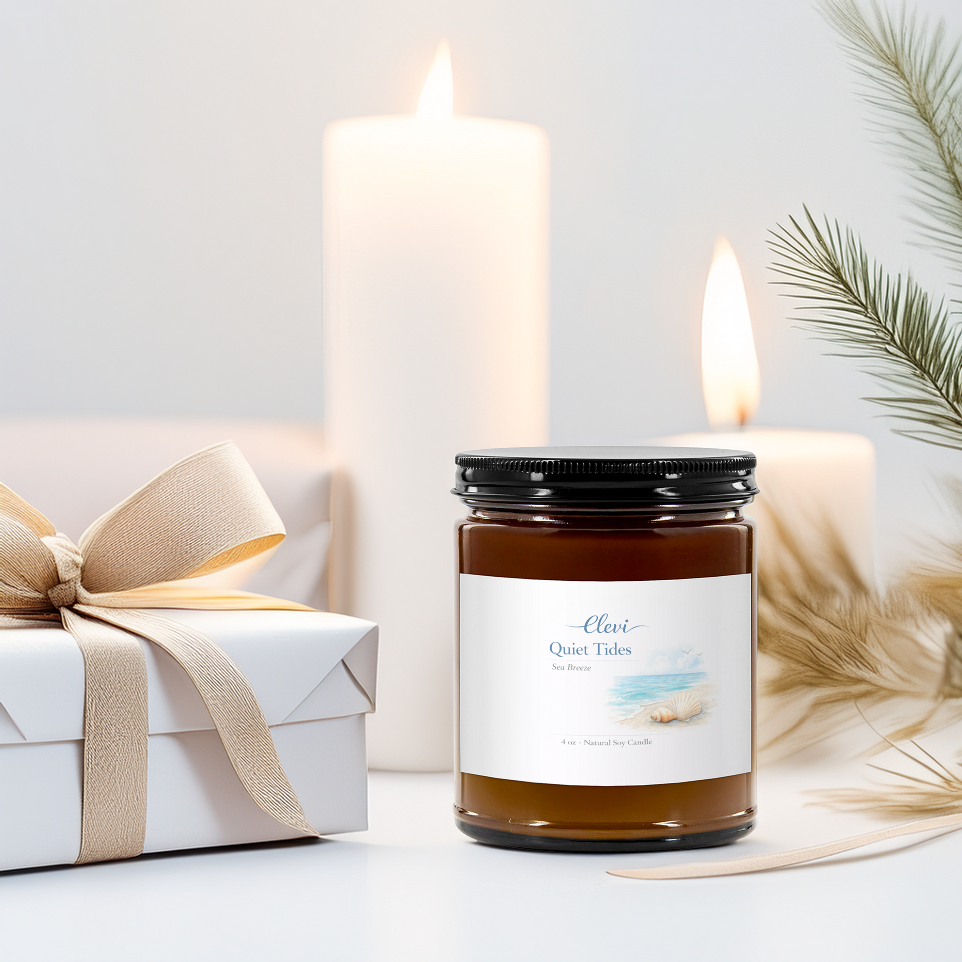 Aromatherapy candle gift for relaxation and self-care