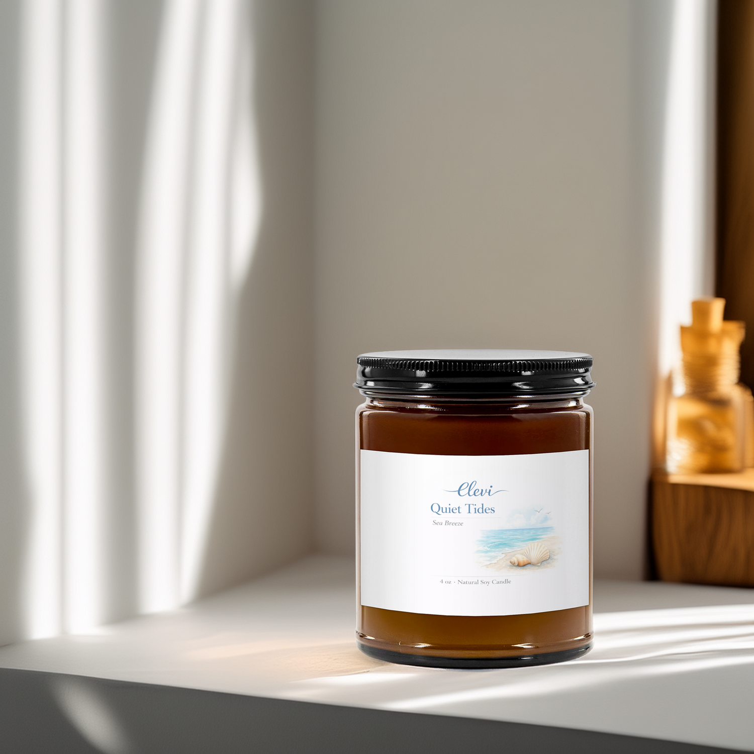 Natural aromatherapy candle for sleep and calm
