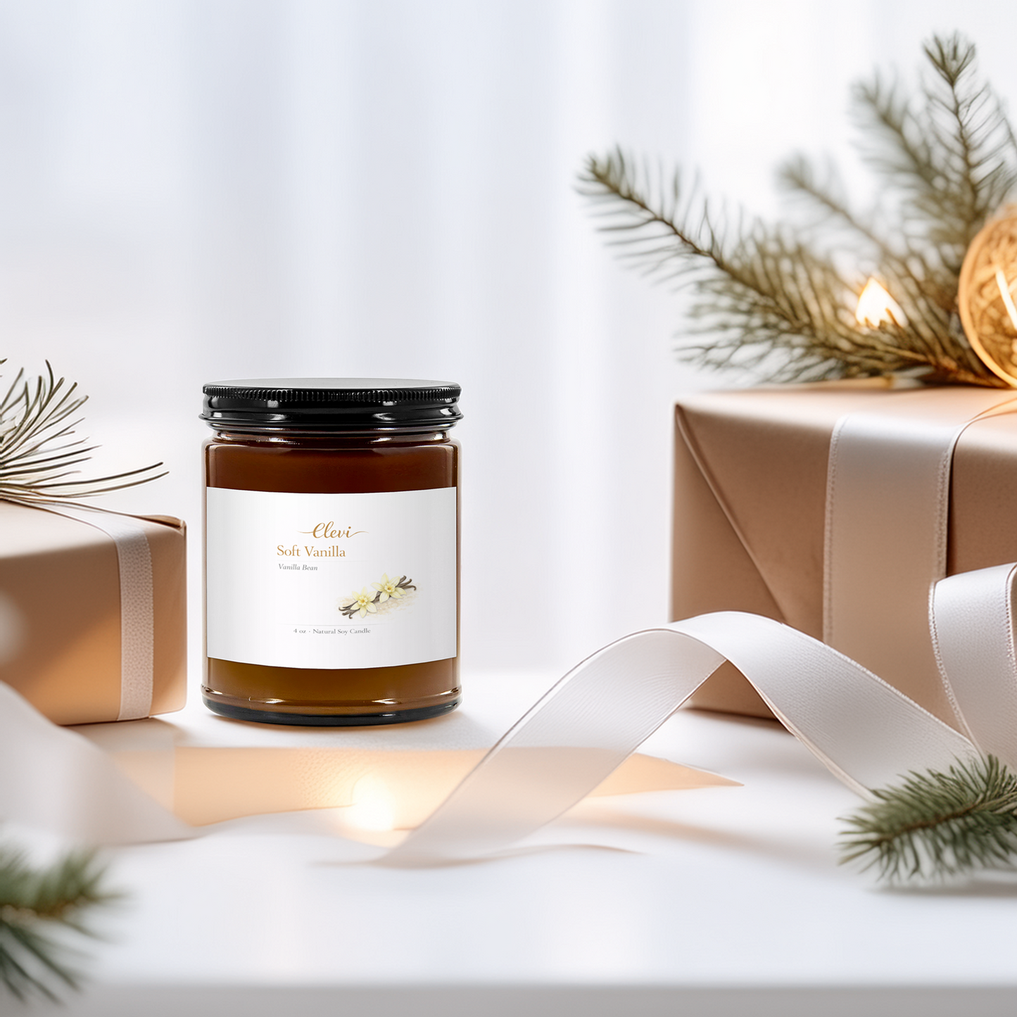 Aromatherapy candle gift for relaxation and self-care